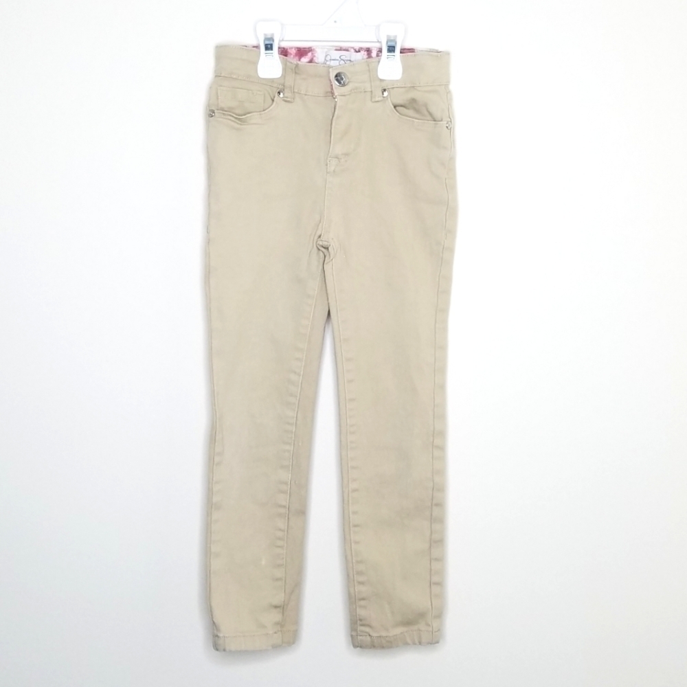 Jessica Simpson Skinny Jeans Khaki Pants 6
